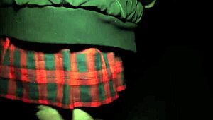 Grace Harper Kneels in Forest Gobbling Stranger Cocks on Naughty Quest