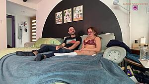 olivia ivy's super tight pussy takes monster ebony cock deepthroat gagging. petite midget licks balls kisses in sloppy interracial foreplay