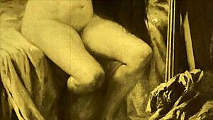 Vintage Erotic Hairy Bent Over Doggystyle Animation!!