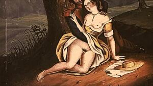 explore these antique retro drawings from vintage times