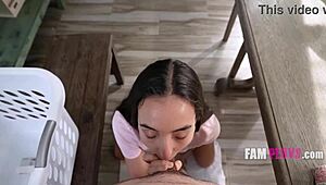 Cute stepsis jumps on my cock begging to ride it cowgirl style diego perez sasha tatcha