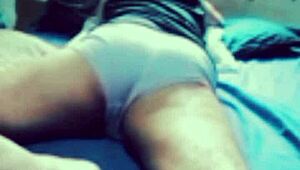 hot guy teases private webcam show flashing in adult site room