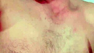 Hairy femboy slurps own piss off limp small penis before toy anal ride?