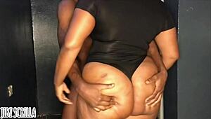 Can this big ass housewife handle that massive bbc pounding her juicy wet pussy raw?