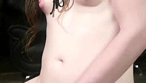 Four Shemales Blast Facial Cum on Man's Face