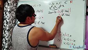 Student Feels Deep Emotions Demonstrating Erotic Equation With Teacher