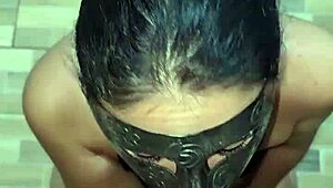 Sailor Girl Hotwife Swallows Every Last Drop of Husband's Cum