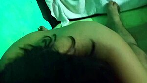 Latina stepsdaughter bends over for father-in-law's doggystyle pounding