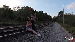 amanda borges loves public mischief flaunting her hot teen body higor negrao rob carvalho