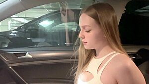 russian student babe with big tits and ass surrenders to power engineer in bedroom 😍🍑
