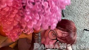 mff ebony and pawg sluts share sloppy bj tiddy fuck big black cock