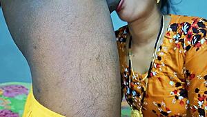 Indian college girl sneaks home for stepbrother pounding after classes caught on video