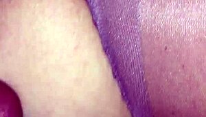 wife's ass gets dildo tease then cumshot in pantyhose nylons 😏🍑