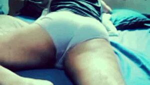 hot guy teases private webcam show flashing in adult site room