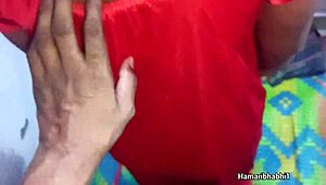desi bhabhi gets her tight pussy pounded hard by horny indian stud