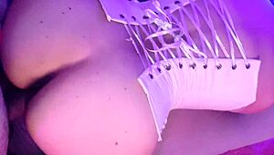 camarera trades pussy for cash in hidden bar room