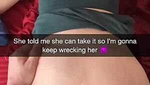 cheating blonde neighbor richelle sneaks snapchat fuck while hubby's gone