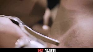 WOW! Cheating milf wife rides stranger cock deep in filthy toilet!