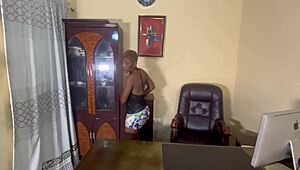 Lekki Boss Security Pair Caught in Secret Infidelity Homemade Banging Session