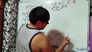 Student Feels Deep Emotions Demonstrating Erotic Equation With Teacher
