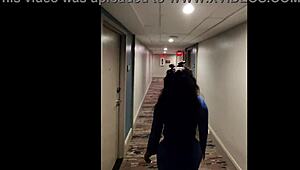 Darkchocolatebarbie Shakes Huge Ebony Ass Walking!