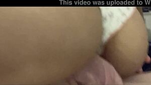Desi village girl's hairy pussy wrecked by interracial ranch couple dildo play