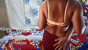 desi bhabhi sneaks ex boyfriend in for hot cheating doggystyle pounding