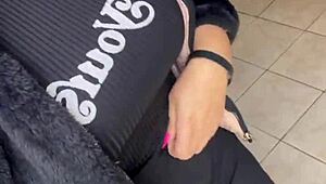 damn check out these cute natural big tits bouncing while i fuck client homemade style 💦🍈🍈