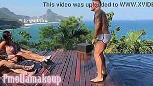 damn these rio brazil sluts with big clits and squirting pussies got me wild...