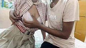 desi indian schoolgirl gets bent over doggystyle by black cock friend 😈