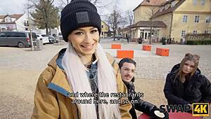 Morning threesome swap with olivia sparkle's tight pussy?