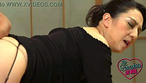 yoko the naughty brunette secretary in lingerie craves a hard french asian fuck right now?