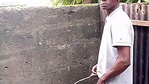 What If Prostate Pee Demo By Muscular Escort Led To Monster Cock Flash?