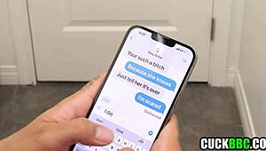 angry latina gf cucks boyfriend with bbc pounding lesson