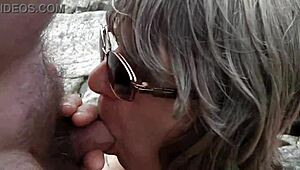 Me and my housewife going crazy with beach sex outdoors, orgasms everywhere!! 🌊💦🍑🔥 She cums so hard publicly!