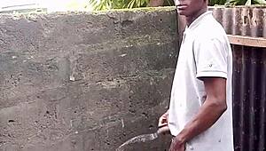 What If Prostate Pee Demo By Muscular Escort Led To Monster Cock Flash?