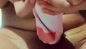dude i want so much dick i had to make my own homemade dildo toy