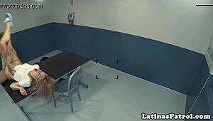 i'm so emotional riding this lucky agent's cock as beautiful latina immigrant in handcuff reality casting