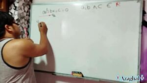 Student Feels Deep Emotions Demonstrating Erotic Equation With Teacher