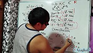 Student Feels Deep Emotions Demonstrating Erotic Equation With Teacher