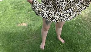 Master Pisses on Clothed Milf Slut Then Creampie Fucks Her Drenched Pussy.