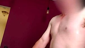 watch me explode 5 massive cumshots over huge cock toy