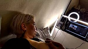 im pulling my whore's huge nipples hard... come on bitch show these guys your sloppy cunt ride