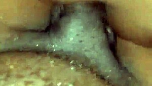 Enjoying Myself In The Shower With Hubby Slipping It Deep!