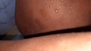 Enjoying Myself In The Shower With Hubby Slipping It Deep!