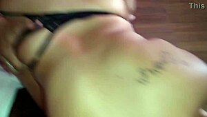 cheatin slut wife an bi cuck suckin cock b4 double vagnal interracial mmf
