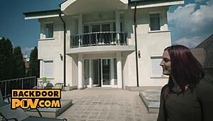 Foxy Redhead Lyen Parker DEMANDS Deep ANAL Pounding