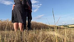 i couldn't hold back as my mature stepmom in that sexy dress jerked me off behind my wife's back