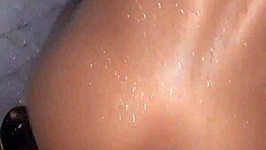 Enjoying Myself In The Shower With Hubby Slipping It Deep!