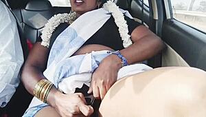 bhabi dirty car sex with husbands brother telugu talks